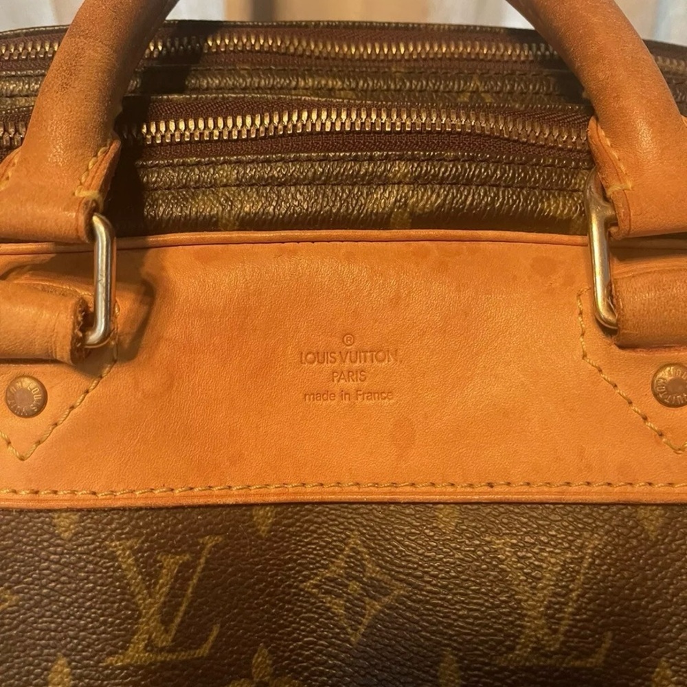Louis Vuitton Brown Monogram Luggage with Vachetta Leather Trim - Picture 4 of 16